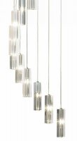 Dar Galileo 20 Light Cluster LED Pendant Polished Chrome