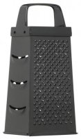 kc black non-stick four sided box grater 23cm