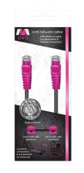 AVA RY717 Cat 6 Network Cable RJ45 Connectors 1.8m Length High Speed New - Pink