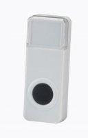 Knightsbridge IP55 wireless bell push - white - (DCBPW)