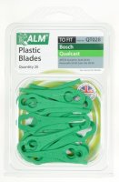 ALM Plastic Blades - Green Pack of 20