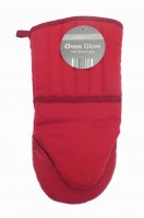 Silicone Grip Gaunlet Oven Glove - Assorted