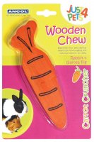 Ancol Wooden Chews Carrot Cruncher