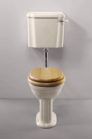 Silverdale Belgravia Low Level Toilet - Old English White