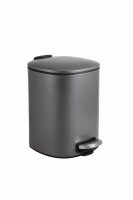 Blue Canyon Santorini 3L Pedal Bin Platinum