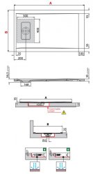 Novellini Novosolid 800 x 800mm Shower Tray