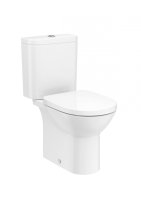 Roca Debba Round Close Coupled Rimless Toilet