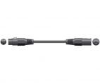 Chord XLR-F to XLR-M Classic Black Microphone Cable 12m - 190.107