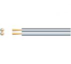 Mercury 807.057 Economy Fig 8 Copper Clad Speaker Cable 15A Max 100m Reel White