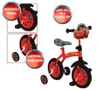 Disney Cars M1404 2 in 1 10" Wheeled Adjustable Childrens Balance Training Bike