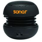 Boyztoys RY828 200 to 20Hz Big Sound Compact Sonar Travel Hamber Speaker - Black