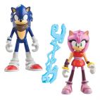 Tomy T22502 Sonic and Amy Sonic Boom 2 Pack 3 inch Multi Pack Action Figure