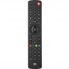One for All URC1280 Contour Universal Combines 8 in 1 Remote Control - Black