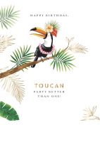 Birthday Card - Toucan Party - Into The Wild Ling Design