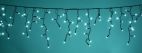 Fluxia 155.438UK 300 Cyan LEDs Heavy Duty Icicle String Lights w/ 230Vac Control