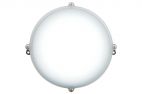Fluxia 154.590 Weatherproof Round 12W 6000K Durable LED Bulkhead Lights - White