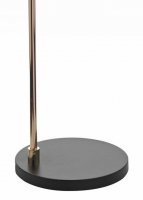 Dar Frederick Floor Lamp Black / Copper
