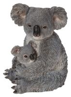 Koala Mother & Baby Zoo - Lifelike Garden Ornament - Indoor or Outdoor - Real Life