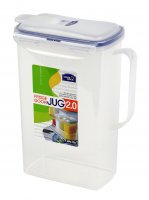 JWP Lock & Lock Rectangular Fridge Door Jug 2ltr