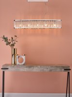 Nantes 5 Light Bar Pendant Polished Chrome Aluminium