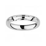 Silver Traditional Court Wedding Ring 3mm S