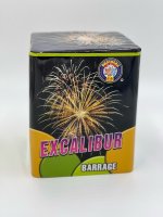 Brothers Pyrotechnics EXcalibur 25 Shot Cake