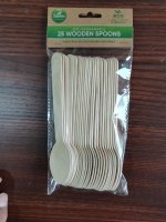 All Seasons 25pk Wooden Spoons