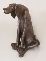 Dog Cold Cast Bronze Ornament - Sidney - Frith Sculpture S124