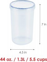 Lock & Lock Round Food Container - 1.3L