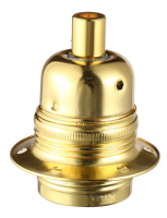 Girad Sudron Gold E27 Lampholder with Ring - (GD1147)