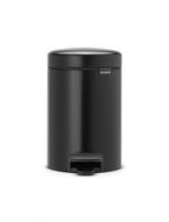 Brabantia NewIcon 3 Litre Pedal Bin -  Matt Black