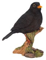 Blackbird - Lifelike Garden Ornament - Indoor or Outdoor - Garden Friends