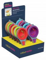 Colourworks Brights Silicone Egg Separator Assorted