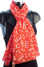 Music Note Scarf