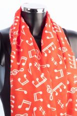 Music Note Scarf