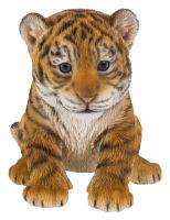 Tiger Cub - Lifelike Ornament Gift - Indoor or Outdoor - Zoo Pet Pals Vivid Arts