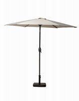 Ivory 2.5m Crank and Tilt Parasol