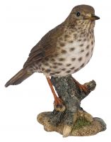 Song Thrush Bird - Lifelike Garden Ornament - Indoor or Outdoor - Garden Friends
