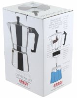 Apollo Housewares Aluminium Espresso Coffee Maker 6-cup 350ml