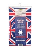 Union Jack Wipe Clean Tablecloth PEVA 132cm x 178cm