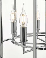 Myka 6 Light Pendant Polished Chrome