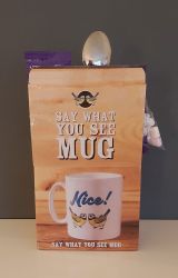 Cadbury's Hot Chocolate & Nice Tits Rude Mug Gift Set