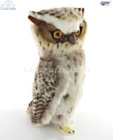 Soft Toy Bird of Prey, Fish Owl by Hansa (26cm H) 6767