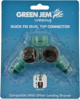 Green Jem Quick Fix Dual Shut Off Connector