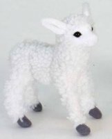 Soft Toy Lamb White by Hansa (15cm) 5290