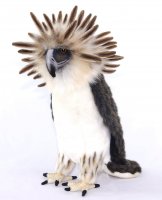 Soft Toy Bird of Prey, Philippine Eagle by Hansa (30cm.H) 7368