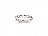 Silver Infinity Chain Link Band