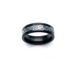 Tungsten Carbide Ring Black I.P & Black Ring