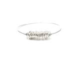 Silver Cashmere Bangle