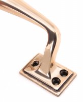 Polished Bronze 230mm Art Deco Pull Handle